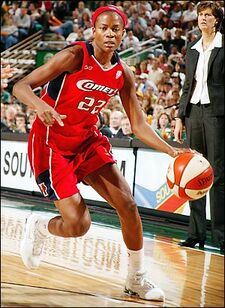 Sheryl Swoopes and Michael Jordan