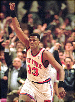 New York Knicks - On this day in 2003: Patrick Ewing had his #️⃣3️⃣3️⃣ jersey  retired. What's your favorite Ewing moment?