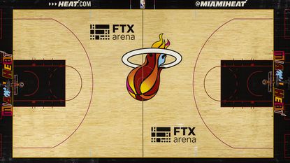 Miami Heat 2005-2006 Alternate MIAMI Basketball Just Don Shorts