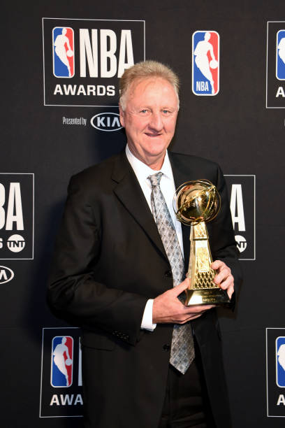 Larry Bird is the only man in NBA history to win MVP, Coach of the Year,  and Executive of the Year throughout his career. : r/nba