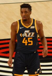 Donovan Mitchell Utah 2018 (cropped)