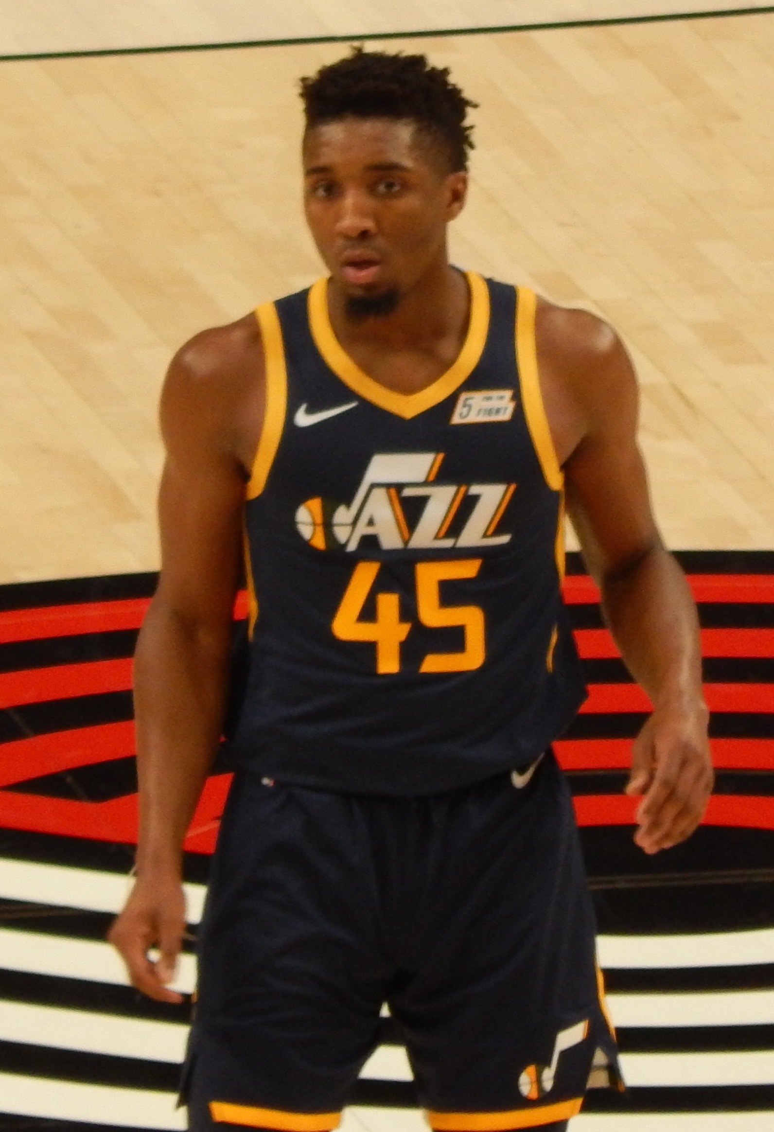 Which NBA players have an Adidas shoe contract? Donovan Mitchell