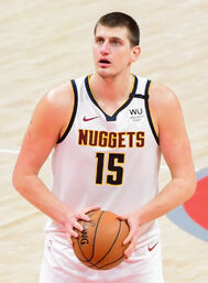 Nikola Jokic free throw (cropped)