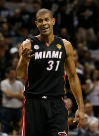 Battier during Game 5 of the 2013 Finals against the Spurs.