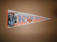 1994 New York Knicks Eastern Conference Champions Pennant