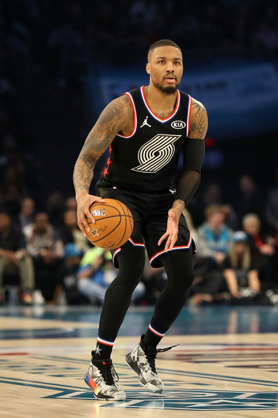 Trail Blazers' Damian Lillard Discusses his Allen-Themed Adidas