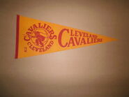 1980s Cleveland Cavaliers Pennant 2.