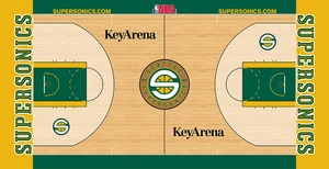 Seattle SuperSonics court 2008