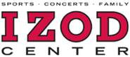 The Izod Center logo, 2008-2010