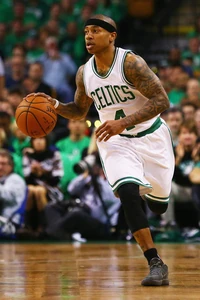 Thomas with the Celtics in the 2016 Playoffs.