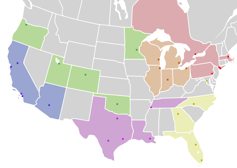 Nba Western Conference Map Rivalries Of The Nba | Basketball Wiki | Fandom