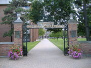 A view of Capital University.