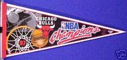 1997 Chicago Bulls Champions Pennant 2