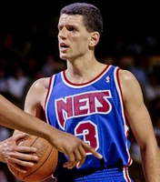 Basketball Hall-of-Famer  played three seasons with the Nets before he was killed in a car crash in Germany in 1993. His number 3 jersey has been retired by the team.