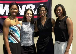  players (left to right): , ,  and Tamika Williams are all selections in the .
