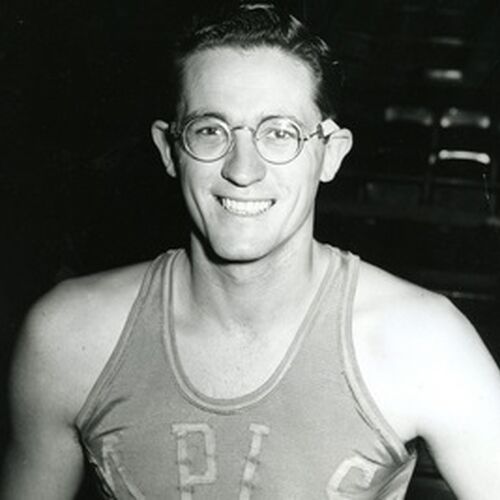 There's one substantial game tape of George Mikan in his prime. In