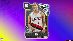 Brandon Roy reward card via Season 1.