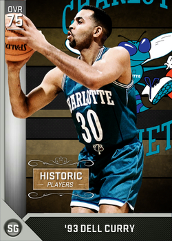 Dell Curry, NBA 2K Wiki