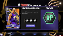 NBA 2K24 MyTEAM Dynamic Goal