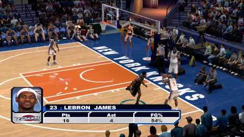X360 NBA 2K6 - Cavs vs Knicks - "Crazy Plays in the Game"