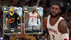 Kyrie Irving reward cards via Season 1.