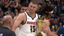 NBA 2K24 Denver Nuggets Championship