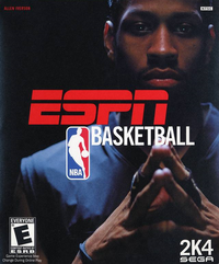 ESPN BASKETBALL 2K4  XBOX　海外版 ESPN NBA Basketball 2K4 Microsoft Xbox Sega Rated E