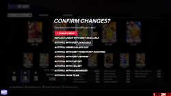 NBA 2K24 MyTEAM Auto-Fill Lineup Management
