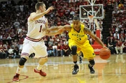 Burke drives against  of  on January 5, 2012