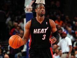 Dwyane Wade of East looks on against Team West during the 2006 NBA