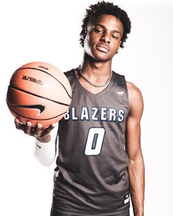 lebron james jr school grade