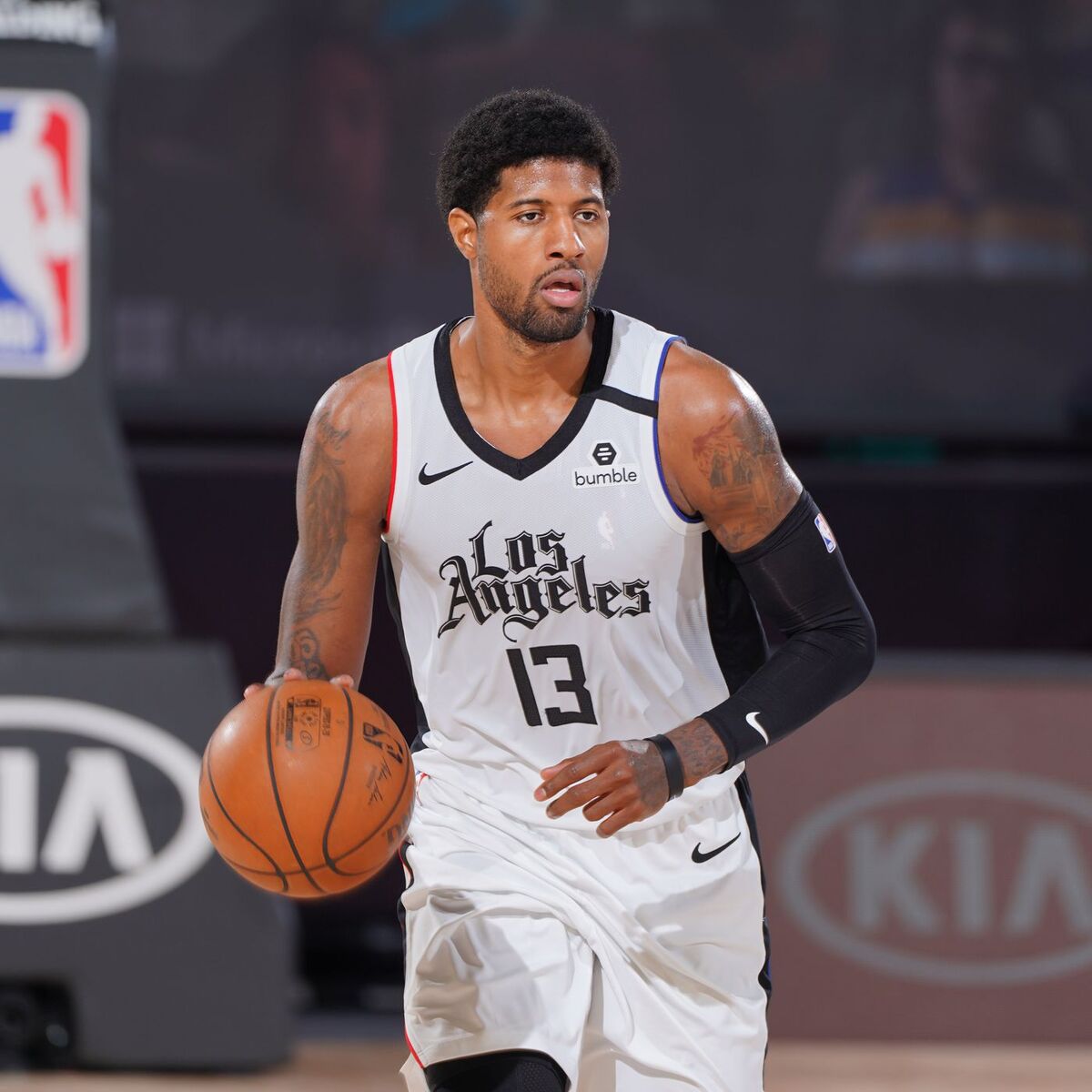 Paul George out up to a month with torn ligament in right elbow