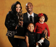 Kobe and family