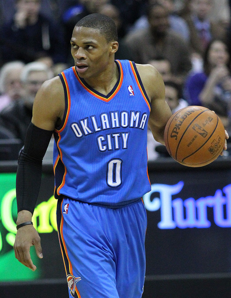 Oklahoma City Thunder star Russell Westbrook clinches triple-double average