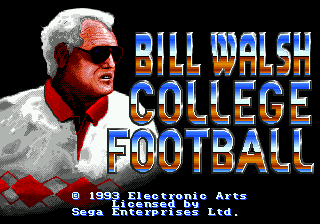 Bill Walsh College Football 95, Genesis