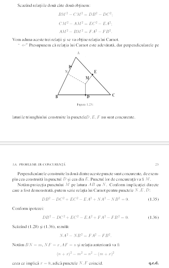 Teorema lui Carnot (geometrie) Coman Wiki Fandom