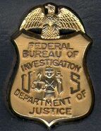 Badge des agents du FBI