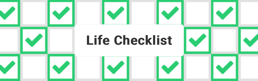 Life Checklist | Neal-fun Wiki | Fandom