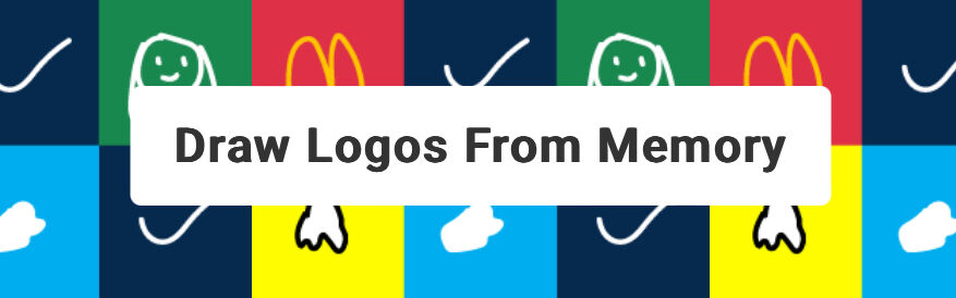 Famous logos drawn from memory
