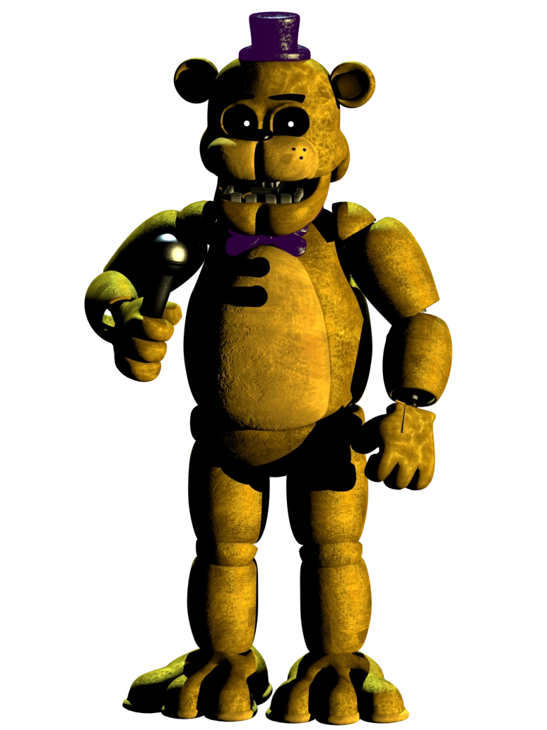 Withered Golden Freddy Model -  UK