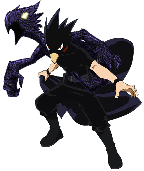 Tokoyami JoJo pose. This the first one I did before I realized I wanted to  draw them with stands. That's why dark shadow doesn't actually look like  one. [Fan Art by me] 