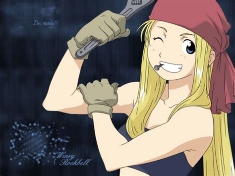 Full Metal Alchemists Winry - Full Metal Alchemist Brotherhood