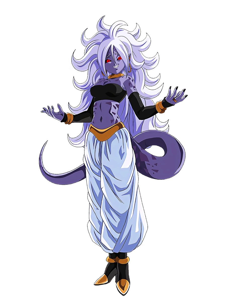 Android 21 Evil Observes Events of DBS Super Hero by