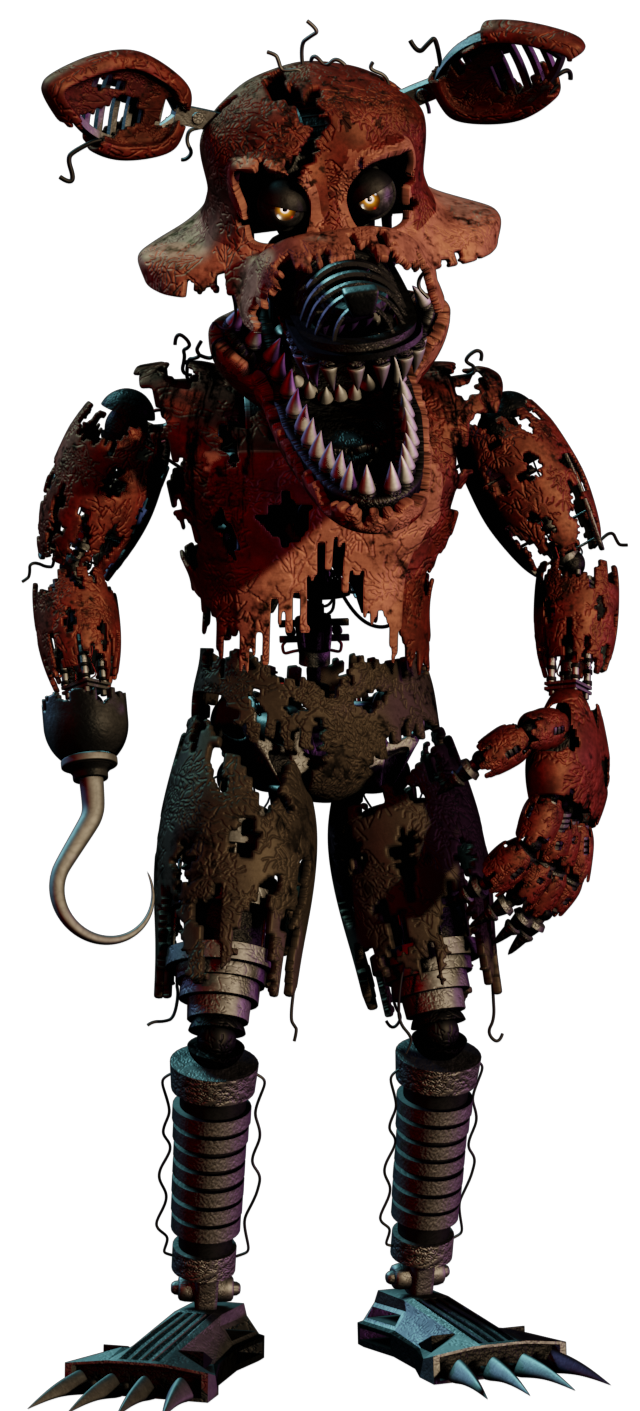 Nightmare Foxy PNG Transparent Images - PNG All