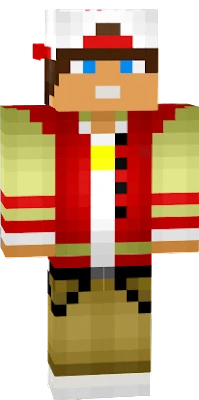 Trainer Red  Minecraft Skin