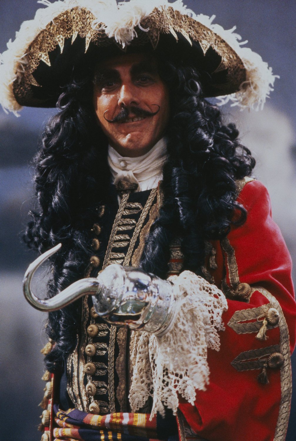 Dustin Hoffman as Captain James Hook (from the movie, ''Hook