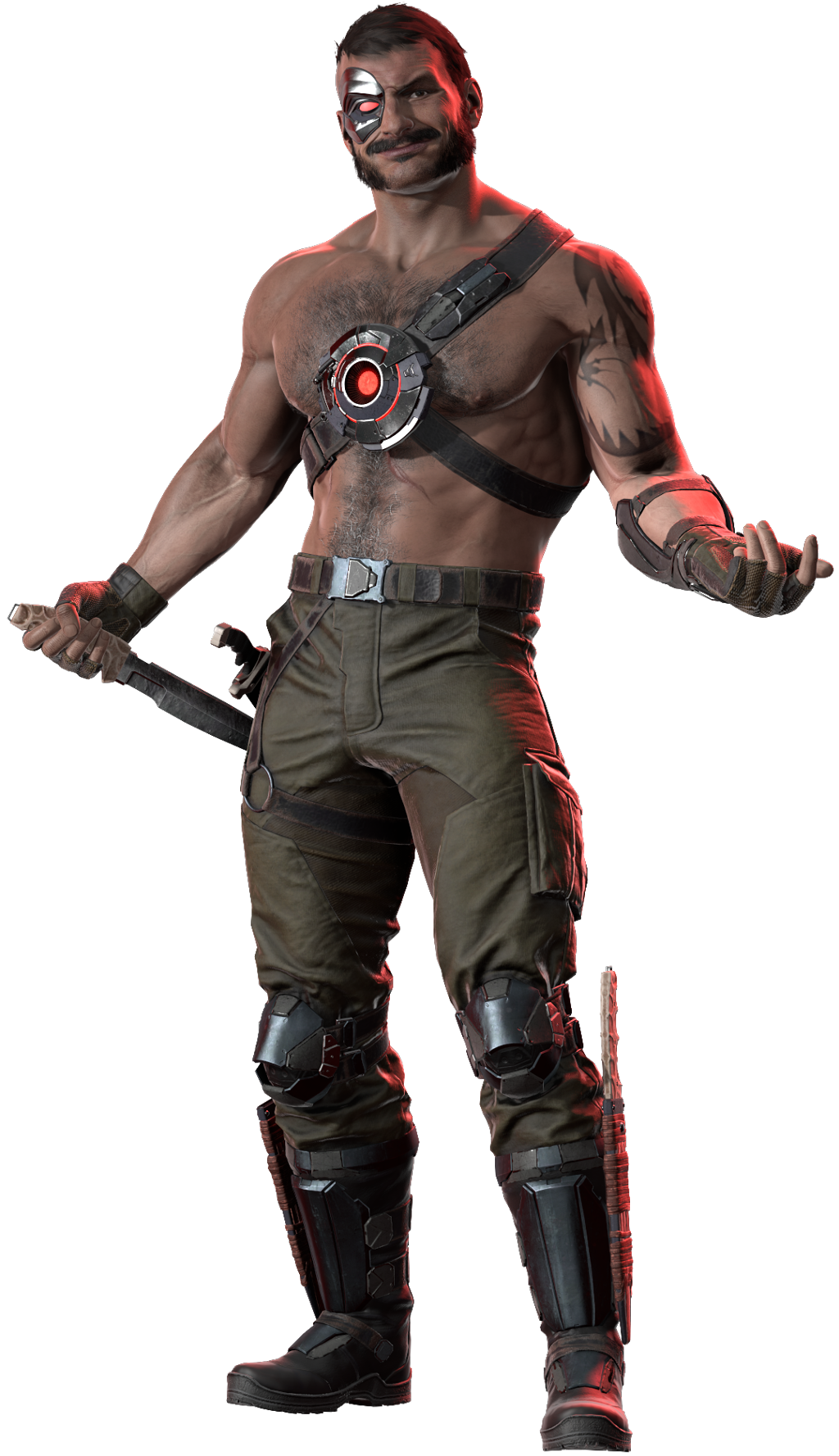 Image of kano from mortal kombat 11