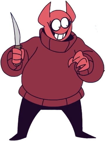 Based on a dream I had where Bob Velseb was chasing me with a