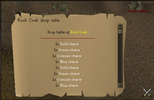 Rock Crab Drop Table