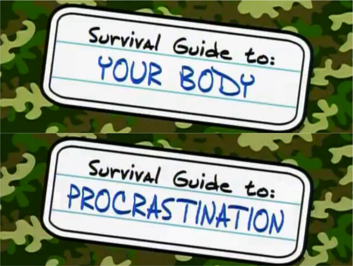 Guide to Your Body and Procrastination Ned's Declassified School